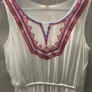 Sun Dress by with a built in slip size medium by Magic